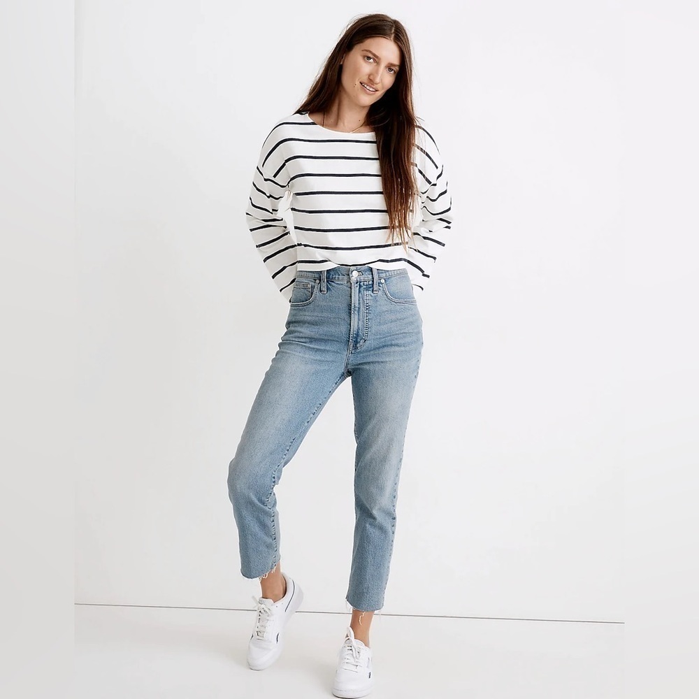 NWT MADEWELL The Perfect Vintage Jean in Ellicott Wash